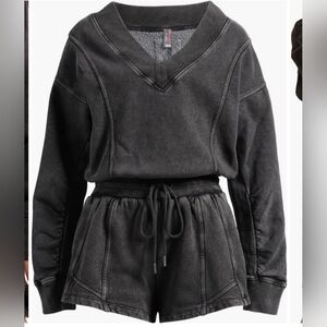 Free People Black Jumpsuit